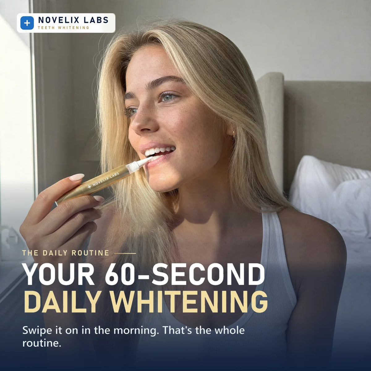 Whiter Teeth in Minutes Novelix™ Gold Pen