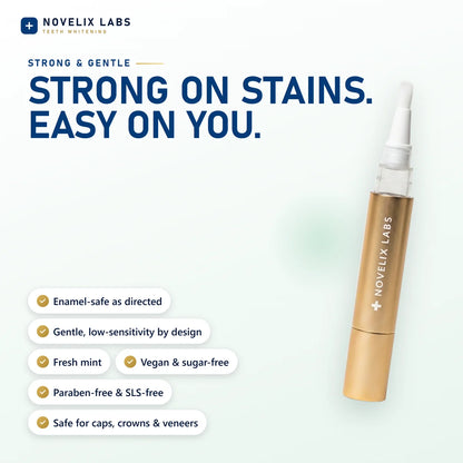 Whiter Teeth in Minutes Novelix™ Gold Pen